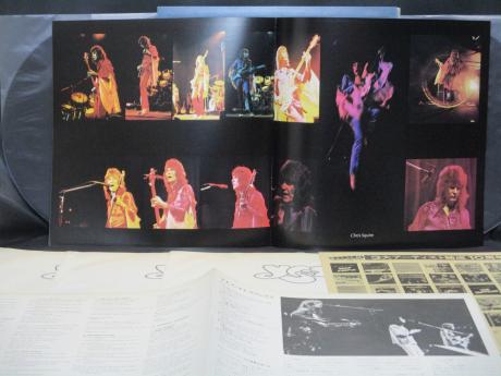 Yes Yessongs Japan 10th Anniv LTD 3LP SET OBI COMPLETE