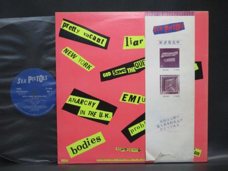 Sex Pistols Never Mind the Bollocks Japan Early Press LP OBI