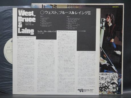Mountain West Bruce & Laing Whatever Turns You On Japan Orig. PROMO LP BIG POSTER