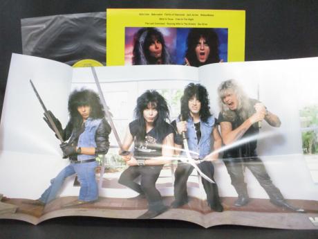 WASP W. A. S. P. Last Command Japan LTD LP RARE POSTER