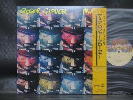 ( Deep Purple ) Roger Glover Mask Japan Orig. LP OBI + INSERT