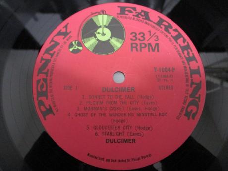 Dulcimer And I Turned As I Had Turned As A Boy Japan Orig. LP G/F INSERT