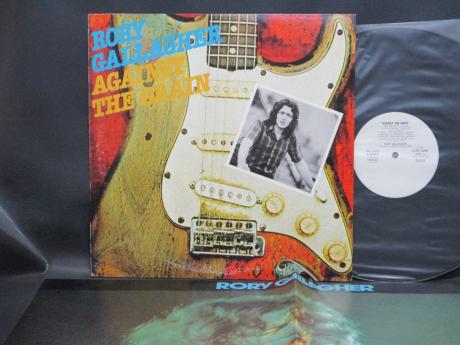 Rory Gallagher Against the Grain Japan Orig. PROMO LP WHITE LABGEL RARE POSTER
