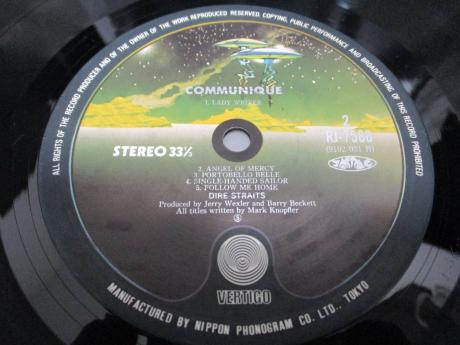 Dire Straits Communique Japan Orig. LP OBI