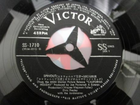 Elvis Presley Spinout Japan Orig. 7" RARE PS VICTOR