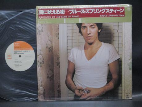 Bruce Springsteen Darkness on the Edge of Town Japan Rare LP CAP OBI SHRINK