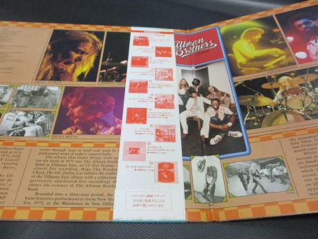 Allman Brothers Band Wipe The Windows Check The Oil Japan Polydor PROMO 2LP OBI WHITE LABEL