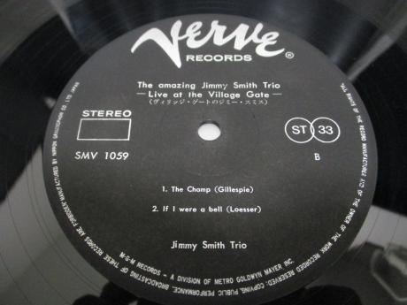 Jimmy Smith Trio Live At The Village Gate Japan Orig. LP 1966