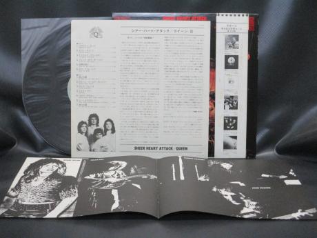 Queen Sheer Heart Attack Japan Tour ED LP GRAY OBI