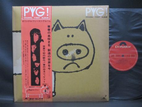 Pyg Pyg! Japan Orig. LP OBI INSERT GIMMICK COVER