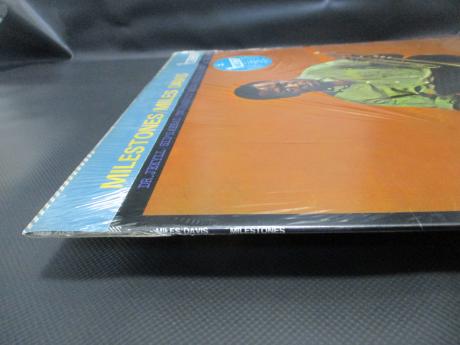 Miles Davis Milestones Japan Rare LP CAP OBI SHRINK