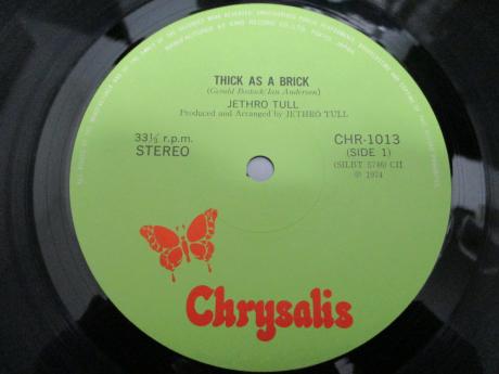 Jethro Tull Thick as Brick Japan Early Press LP OBI NEWSPAPER COVER