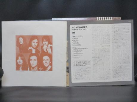 Foreigner 1st Same Title Japan Orig. LP OBI INSERT