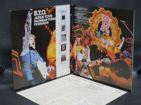 Bachman Turner Overdrive B.T.O. Japan Tour Japan Orig. LP OBI