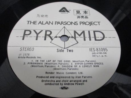 Alan Parsons Project Pyramid Japan Orig. PROMO LP OBI WHITE LABEL