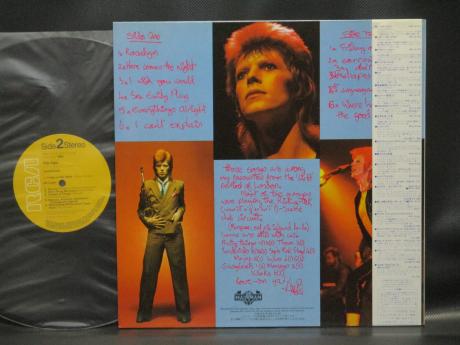 David Bowie Pin Ups Japan Tour ED LP BLUE & WHITE OBI