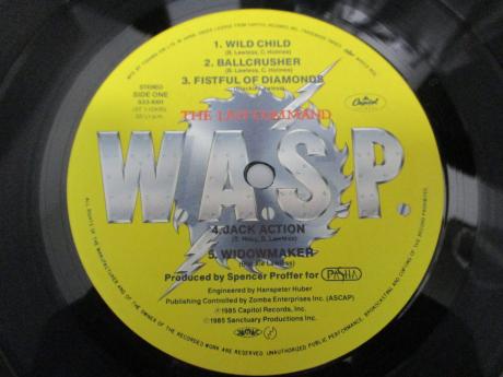 WASP W. A. S. P. Last Command Japan LTD LP RARE POSTER
