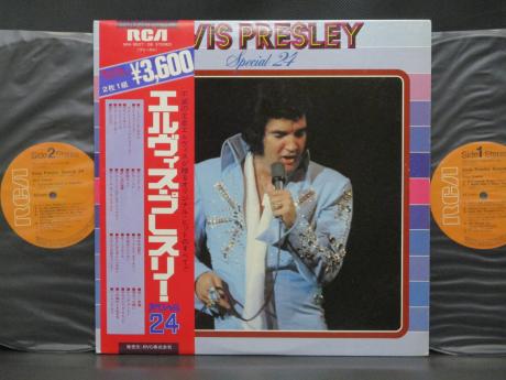 Elvis Presley Special 24 Japan ONLY 2LP OBI BOOKLET