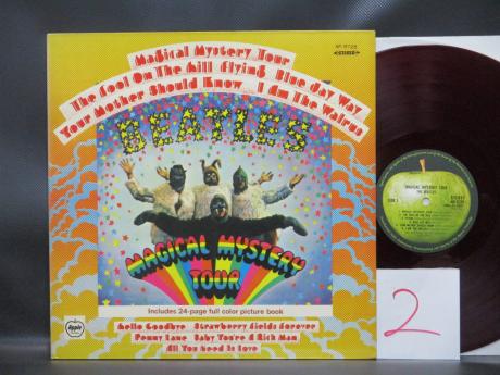 2. Beatles Magical Mystery Tour Japan Apple 1st Press LP RED WAX