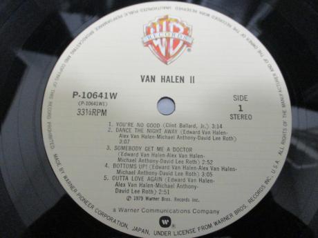 2. Van Halen 2nd II Japan Orig. LP OBI PIN-UP