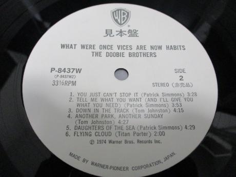Doobie Brothers What Were Once Vices Are Now Habits Japan Orig. PROMO LP OBI WHITE LABEL