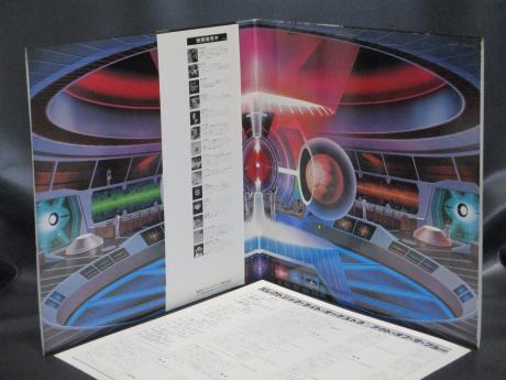 ELO Electric Light Orchestra Out of Blue Japan Orig. 2LP OBI POSTER