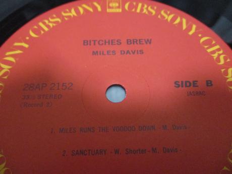 Miles Davis Bitches Brew Japan Rare 2LP CAP OBI SHRINK