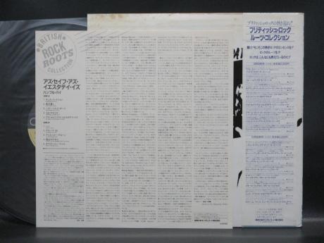 Humble Pie As Safe As Yesterday Is Japan Rare LP OBI