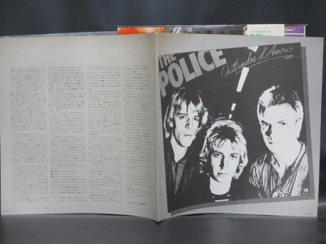 2. Police Outlandos d’Amour Japan Rare LP GREEN OBI