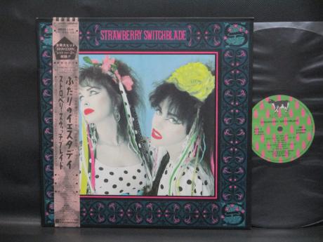 Strawberry Switchblade Same Title Japan Orig. LP OBI RARE POSTER