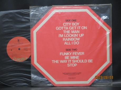 Eric Burdon Band Stop Japan Orig. LP STICKER COMPLETE