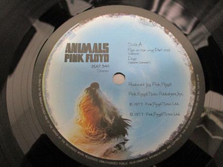 Pink Floyd Animals Japan Orig. LP OBI RARE STICKER