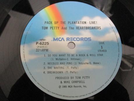 Tom Petty and Heartbreakers Pack Up the Plantation Live Japan Orig. 2LP OBI
