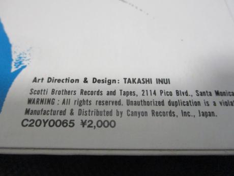 Survivor The Best Of Japan Orig. LP OBI INSERT