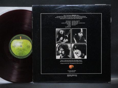 Beatles Let It Be Japan Orig. LP 2OBI RED WAX