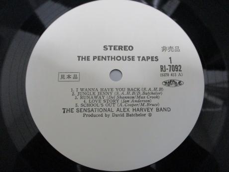 Sensational Alex Harvey Band Penthouse Tapes Japan Orig. PROMO LP OBI WHITE LABEL