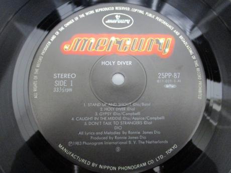 DIO Holy Diver Japan Orig. LP OBI INSERT