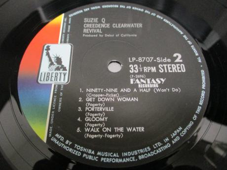 CCR Creedence Clearwater Revival Suzie Q Japan Orig. LP OBI