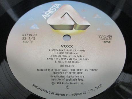 ( Bay City ) Rollers Voxx Japan Orig. LP OBI