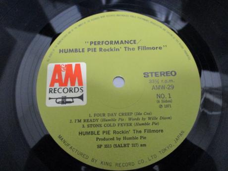 Humble Pie Performance Rockin’ the Fillmore Japan Orig. 2LP OBI