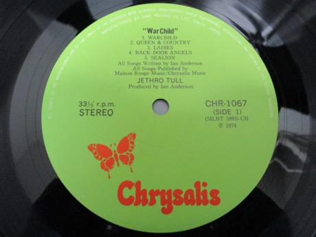 Jethro Tull War Child Japan Orig. LP INSERT