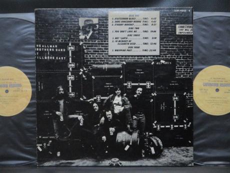 Allman Brothers Band At Fillmore East Japan Rare 2LP OBI RARE POSTER