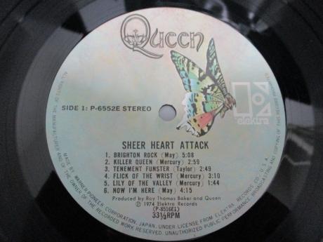 Queen Sheer Heart Attack Japan Tour ED LP GRAY OBI