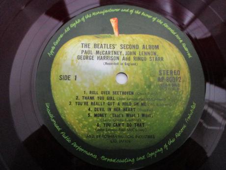 Beatles Second Album ( US version ) Japan Orig. LP G/F OBI RED WAX