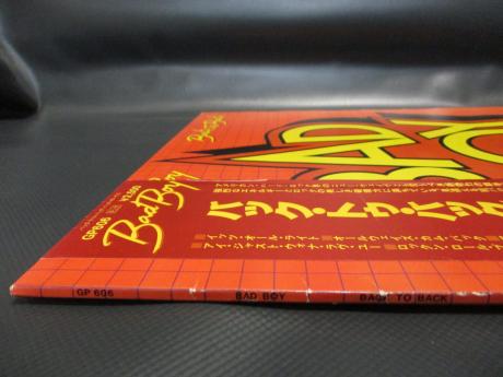 Bad Boy Back To Back Japan Orig. PROMO LP OBI WHITE LABEL