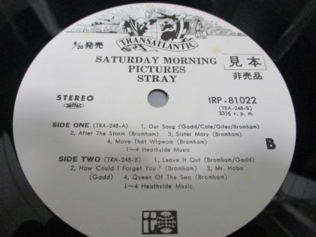 Stray Saturday Morning Pictures Japan Orig. PROMO LP OBI WHITE LABEL