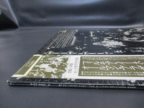 Allman Brothers Band At Fillmore East Japan Rare 2LP OBI RARE POSTER
