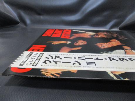 Queen Sheer Heart Attack Japan Tour ED LP GRAY OBI