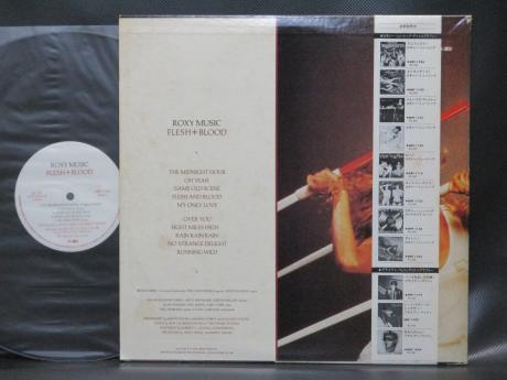 Roxy Music Flesh + Blood Japan Orig. LP OBI