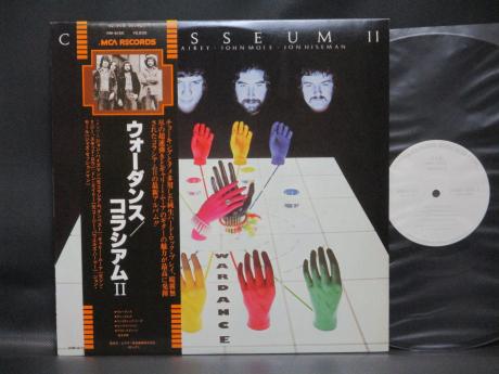 Colosseum II War Dance Japan Orig. PROMO LP OBI WHITE LABEL